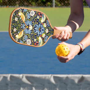 Strawberry Thief, famous pattern, Pickleball Paddle
