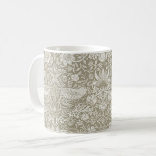 Strawberry Thief Ivory, William Morris Coffee Mug