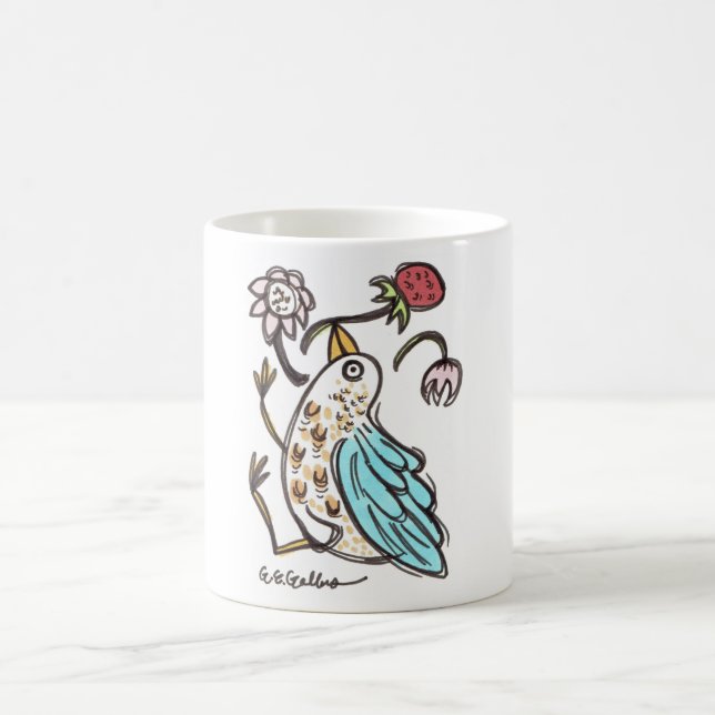 Strawberry Thief Mug (Center)