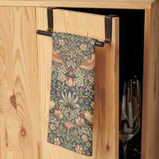Strawberry Thief Neutral High Res Kitchen Towels