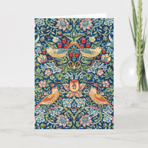 Strawberry Thief, William Morris Card