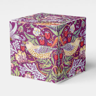 Strawberry Thief, William Morris Favor Box