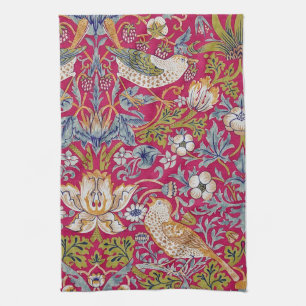 Strawberry Thief, William Morris Kitchen Towel