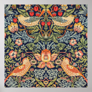 Strawberry Thief William Morris  Poster