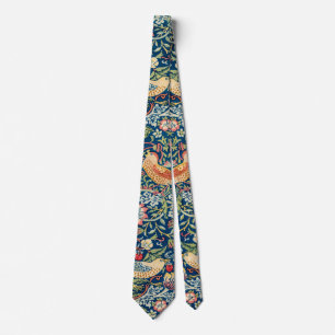 Strawberry Thief, William Morris Tie