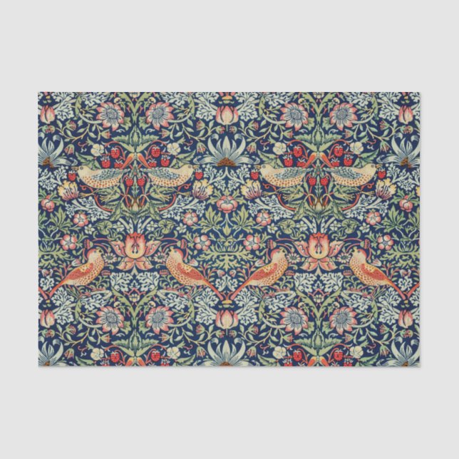 Strawberry Thief William Morris Tissue Paper (Front)