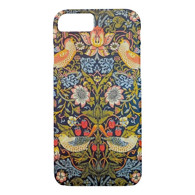 Strawberry Thieves iPhone X/8/7 Barely There Case (Back)