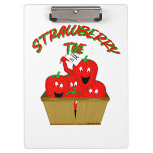 Strawberry Time! Clipboard