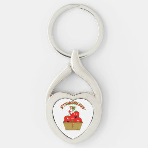 Strawberry Time! Keychain