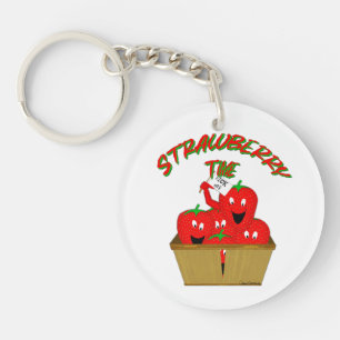 Strawberry Time! Keychain
