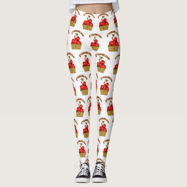 Strawberry Time! Leggings (Front)
