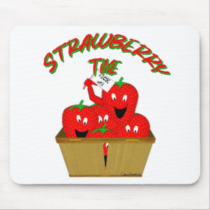 Strawberry Time! Mouse Pad
