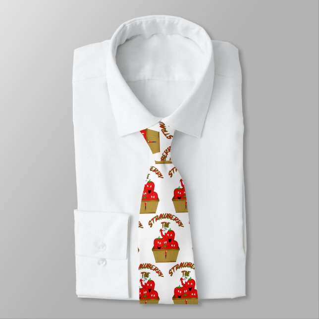 Strawberry Time! Tie (Tied)