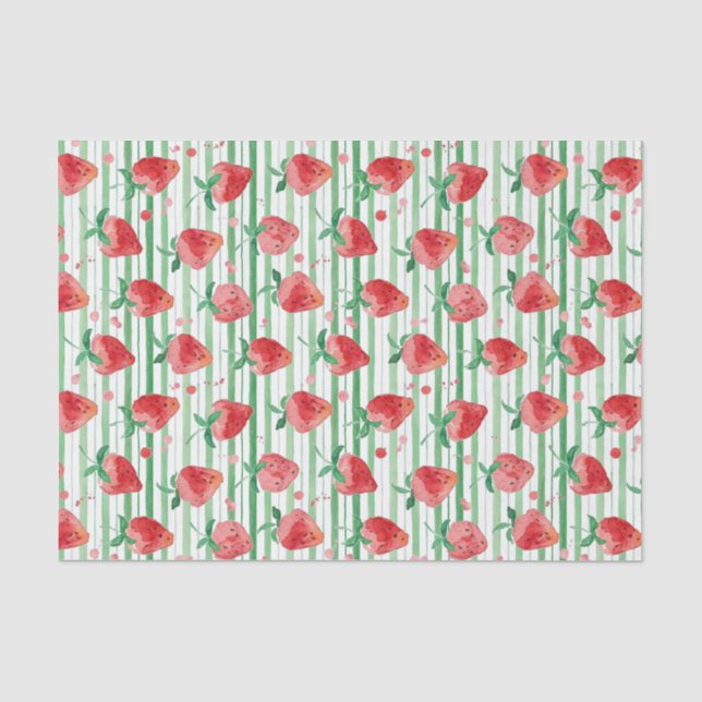 Strawberry Tissue Paper (Front)