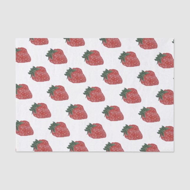 Strawberry Tissue Paper (Front)