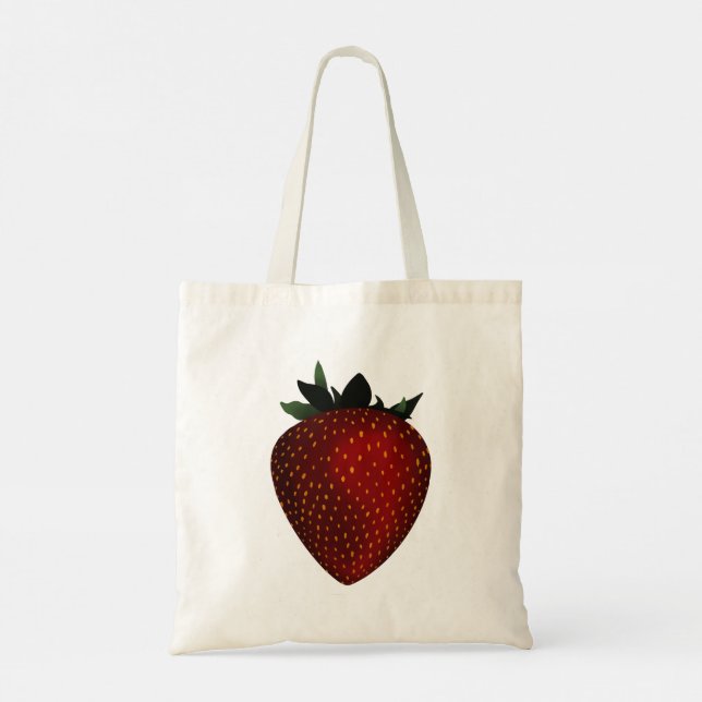 strawberry tote bag (Back)