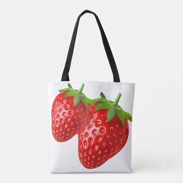 Strawberry Tote Bag (Back)