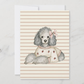 Strawberry Two Sweet Girls Second Birthday Invitation