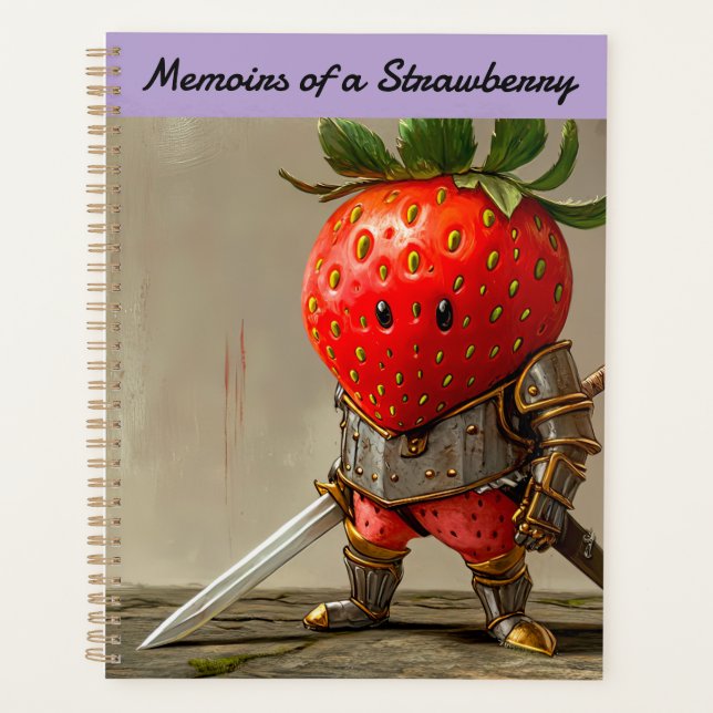 Strawberry Warrior Planner (Front)
