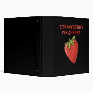 Strawberry Whisperer Binder