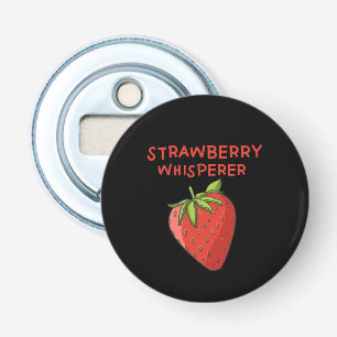 Strawberry Whisperer Bottle Opener