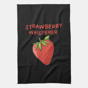 Strawberry Whisperer Kitchen Towel