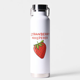 Strawberry Whisperer Water Bottle