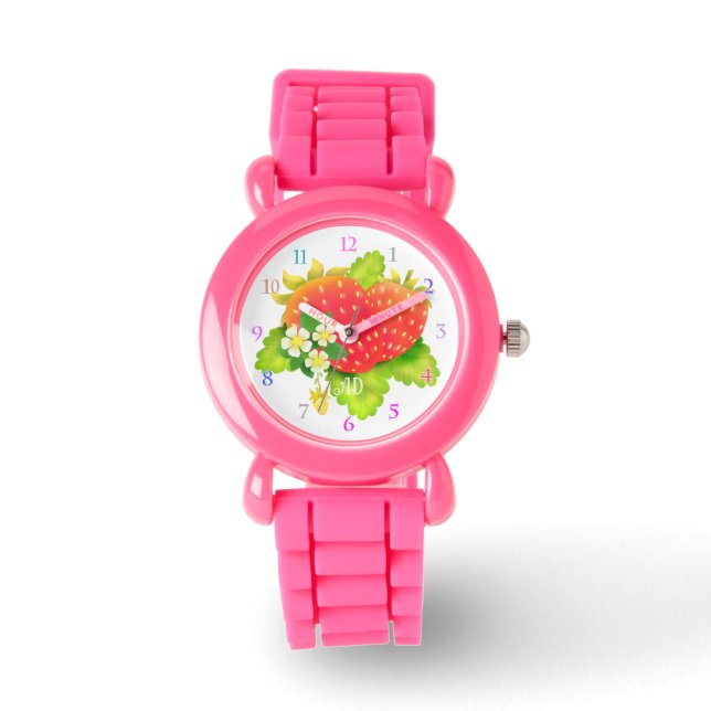 Strawberry White Watch (Front)