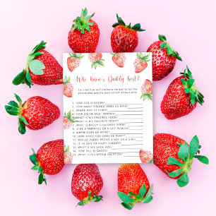Strawberry - Who knows DADDY best game