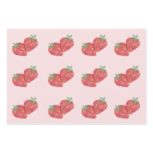 Strawberry wrapping paper