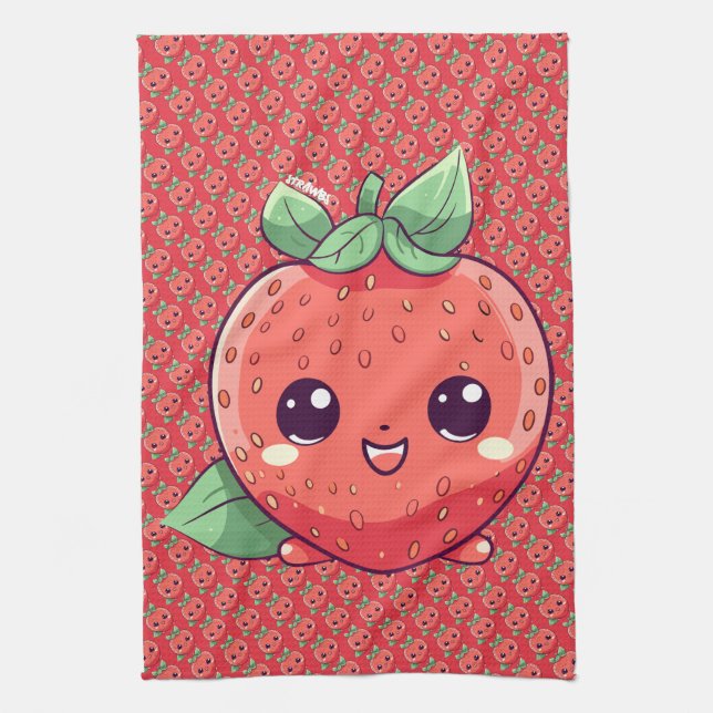Strawbs Kitchen Towel (Vertical)