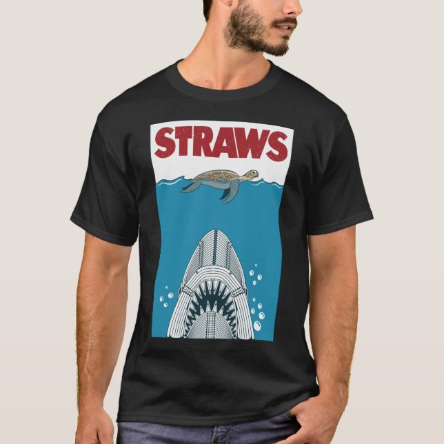 Straws Essential T-Shirt (Front)