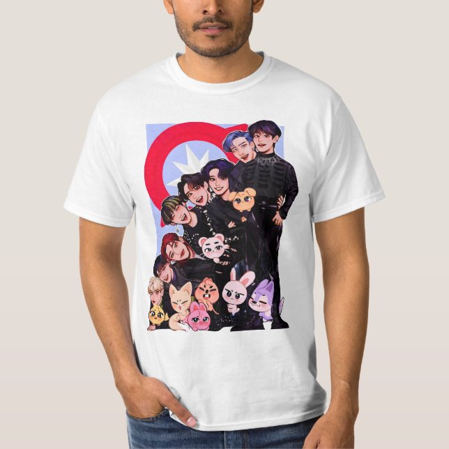 stray kids funny T-Shirt (Front)