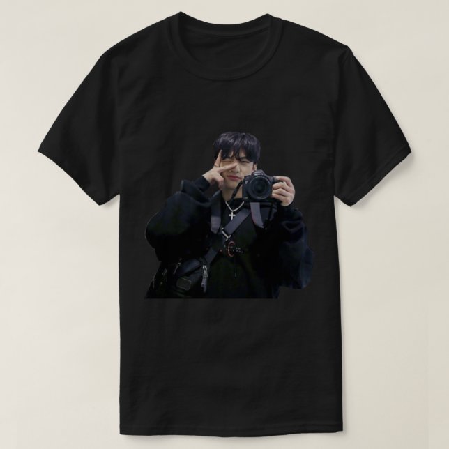 Stray Kids Hyunjin Sticker.png T-Shirt (Design Front)