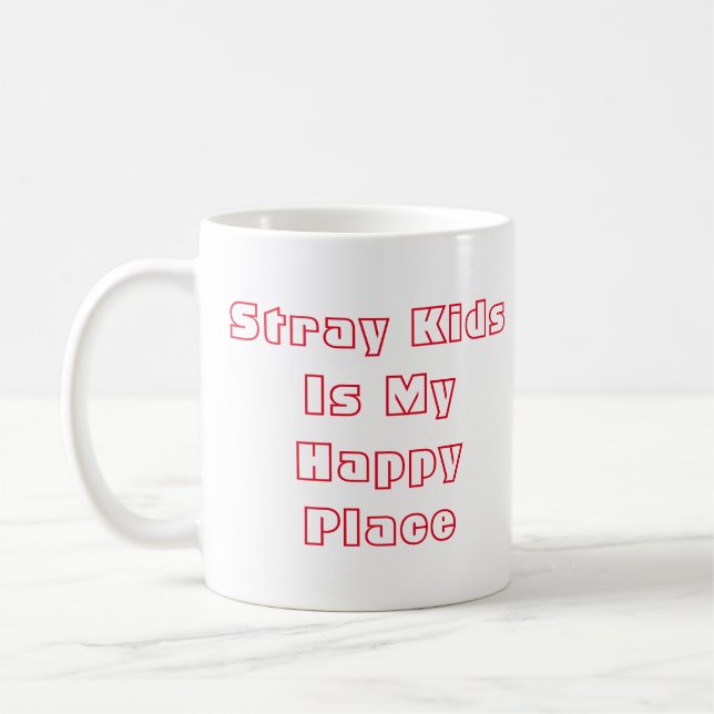 Stray KIds Is My Happy Place Mug (Left)
