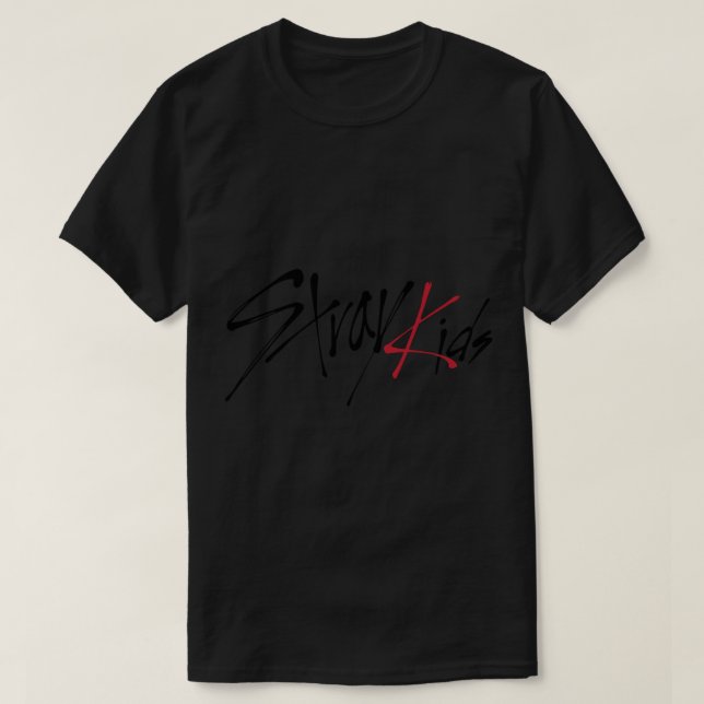 Stray Kids Logo Sticker Sticker T-Shirt (Design Front)