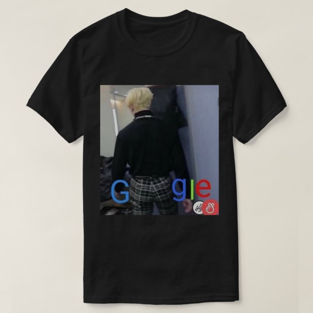 Stray Kids SKZ Bang Chan Chris Reaction Meme Stick T-Shirt (Design Front)