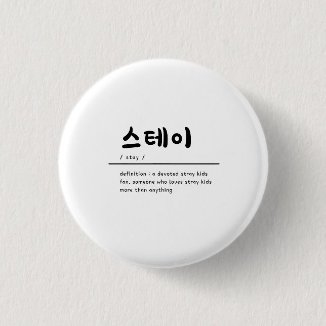 Stray Kids SKZ KPOP Badge pour STAY (Devant)