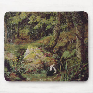 Stray rabbits mouse pad