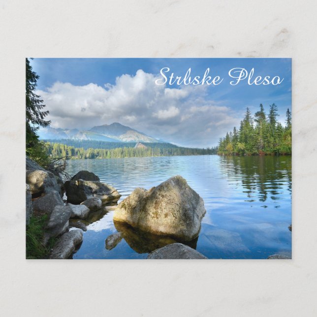Strbske Pleso postcard (Front)