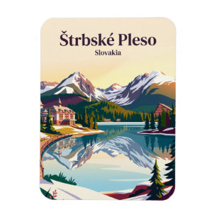 Štrbské Pleso Slovakia Magnet