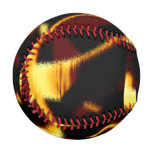 Streaks burnt yellow looks terry or flawed spray baseball