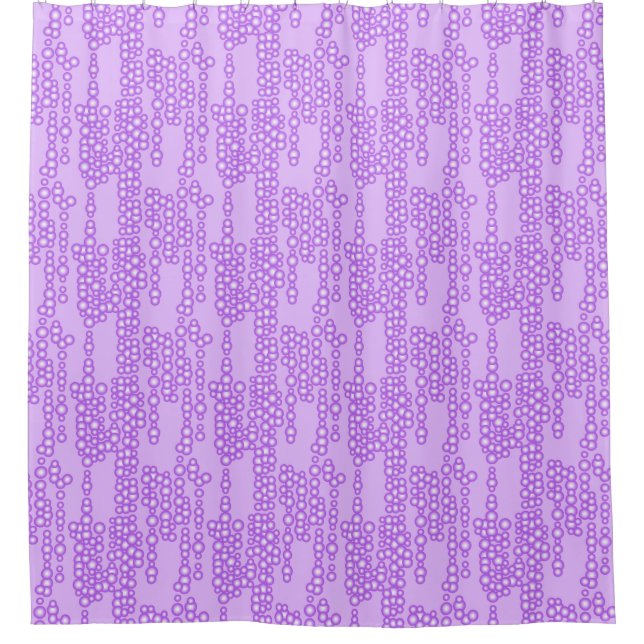 Stream of bubbles, shades of lavender (Front)