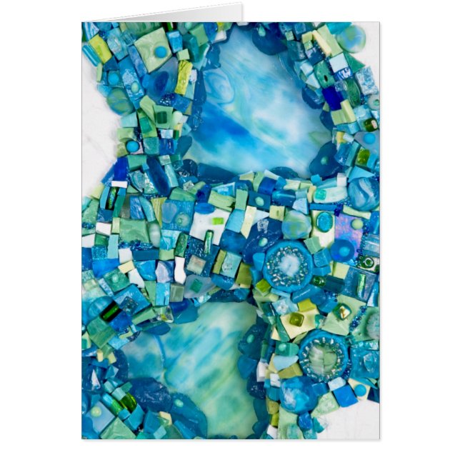 Stream of Life Mixed Media Mosaic (Front)