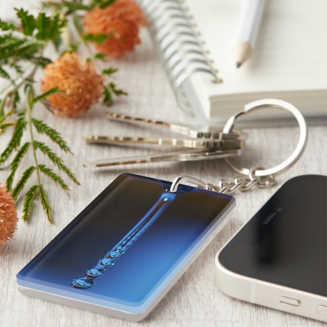 Stream To Drop by Shirley Taylor Keychain (Front Right)