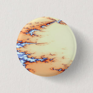STREAM WATER 1 INCH ROUND BUTTON