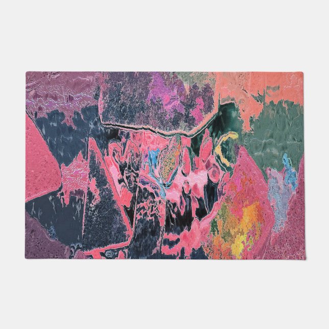 STREAM WATER ABSTRACT    DOORMAT (Front)