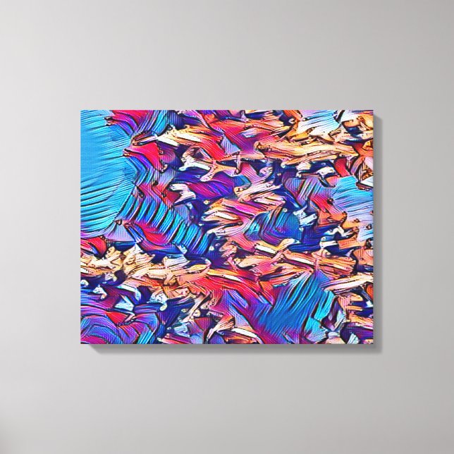 STREAM WATER     CANVAS PRINT (Front)