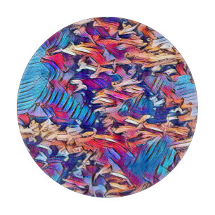 STREAM WATER   CUTTING BOARD