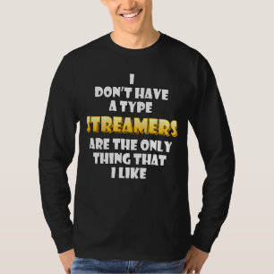 Streamer Costume   Video Game Streamer Clip T-Shirt